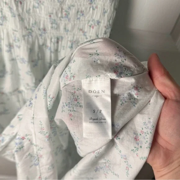 Doen Brigide Organic Cotton Voile Sundress in Cottage Grove - Picture 8 of 8